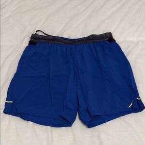 Hill City Blue Athletic Running Shorts with Liner & Elastic Waistband